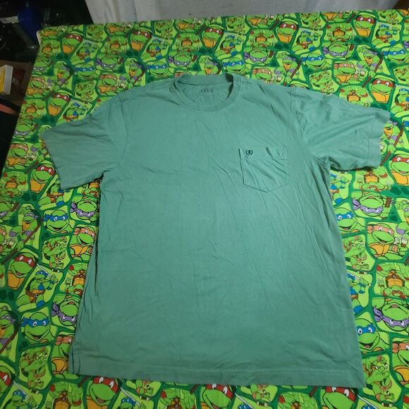 IZOD KIDS MEDIUM GREEN WITH CHEST POCKET - Picture 1 of 7
